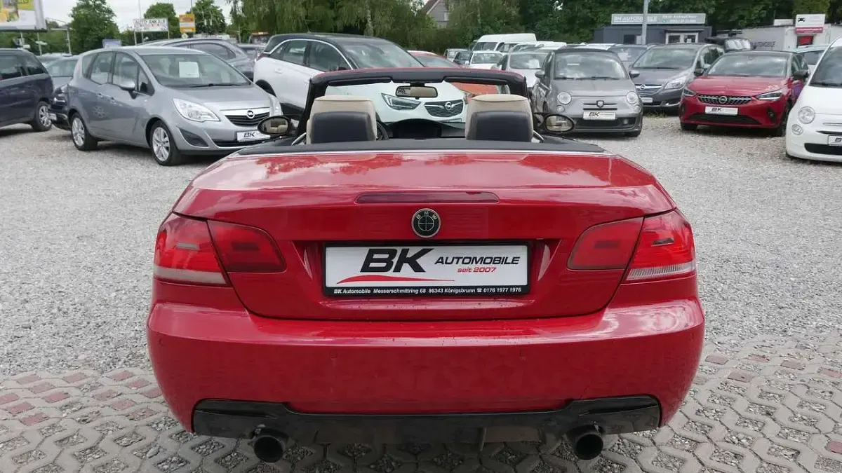 Gebraucht BMW 335 Cabriolet M Sport 306 PS (225 kW) 2008 Karmesinrot Cabrio