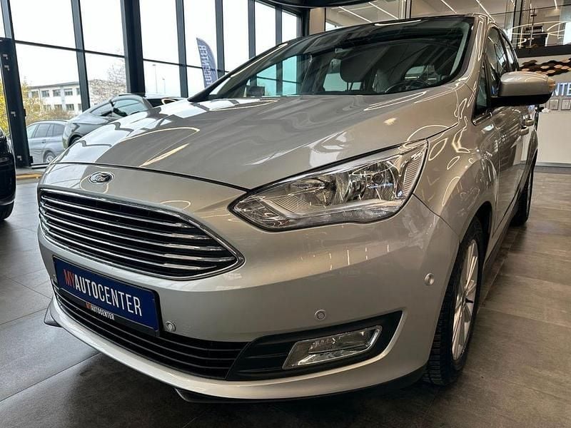 Gebraucht Ford Grand C-Max Titanium 120 PS (88 kW) 2018 Grau Van / Kleinbus