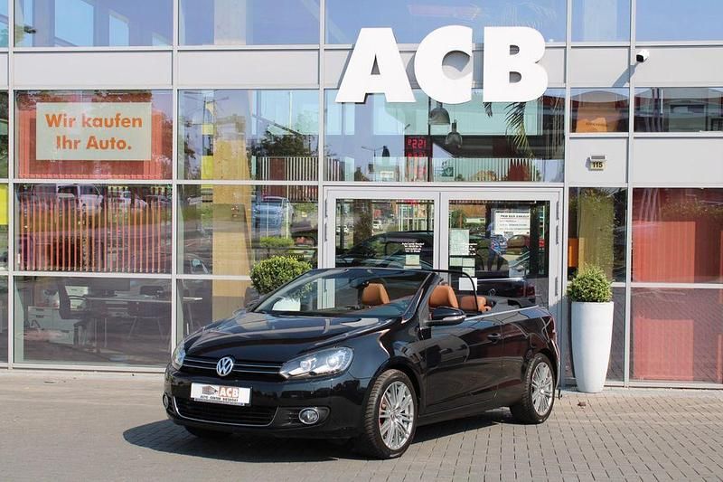 Schwarz Gebraucht 2011 VW Golf Cabriolet Cabrio | 12.900 € (Etwas zu teuer) - Bild 1/4