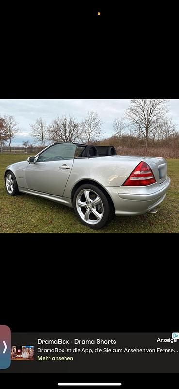 Gebraucht Mercedes SLK200 163 PS (119 kW) 2002 Silber Cabrio
