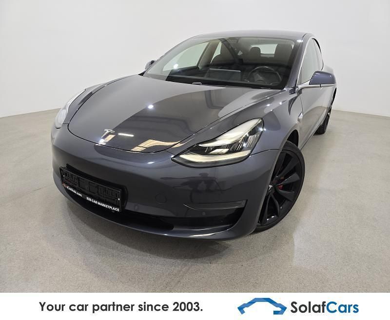 Grau Gebraucht 2019 Tesla Model 3 Performance Limousine | 21.900 € (Guter Preis) - Bild 1/4