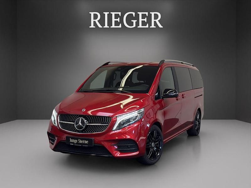 Rot Gebraucht 2023 Mercedes V300 AMG Van / Kleinbus | 59.900 € (Fairer Preis) - Bild 1/4