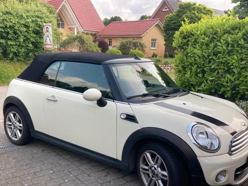 Beige Gebraucht 2014 Mini Cooper Cabriolet Cabrio | 8.250 € (Teuer) - Bild 1/4