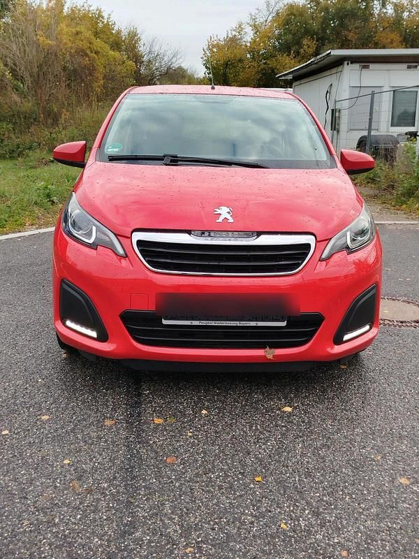 Rot Gebraucht 2014 Peugeot 108 Kleinwagen | 4.500 € (Guter Preis) - Bild 1/4