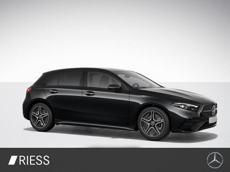 Gebraucht Mercedes A250 AMG 163 PS (119 kW) 2024 Metalliclack kosmosschwarz Limousine