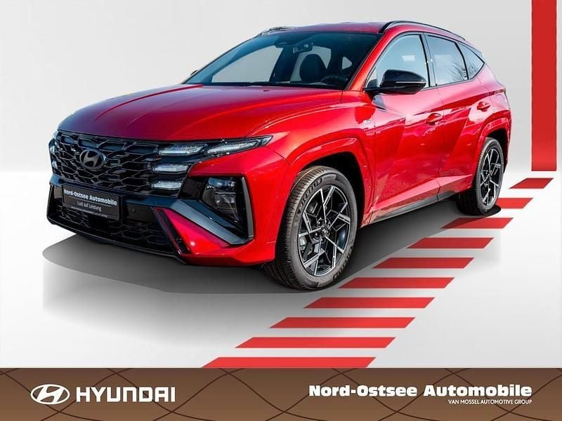 Rot Gebraucht 2025 Hyundai Tucson N Line SUV | 36.650 € (Superpreis) - Bild 1/4