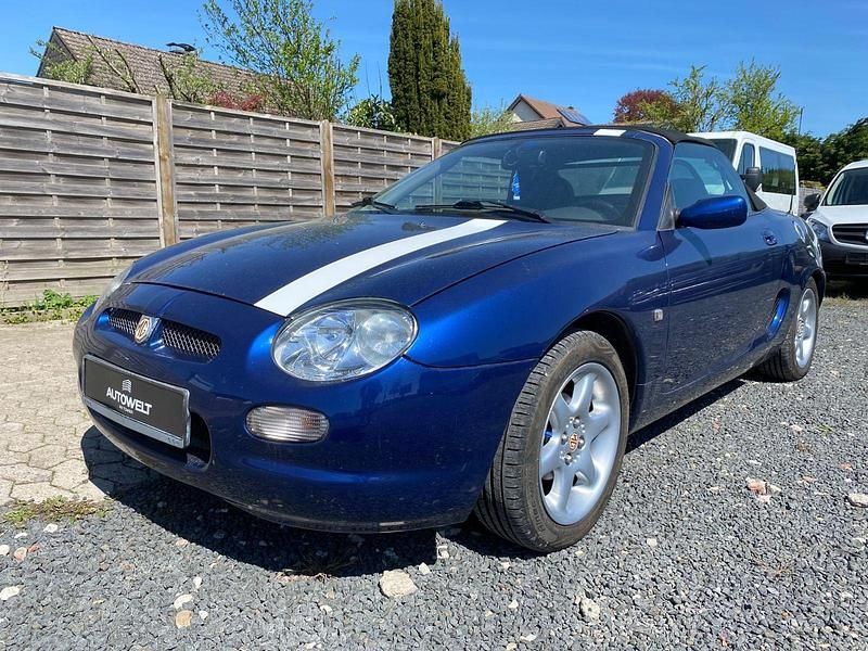 Second-hand MG F 120 CP (88 kW) 2001 Albastru Cabrio