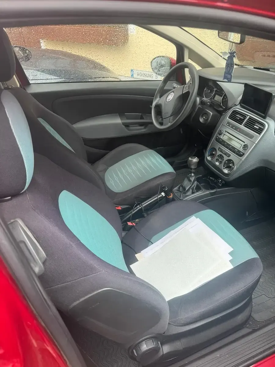 Gebraucht Fiat Punto 78 PS (57 kW) 2008 Rot Kleinwagen