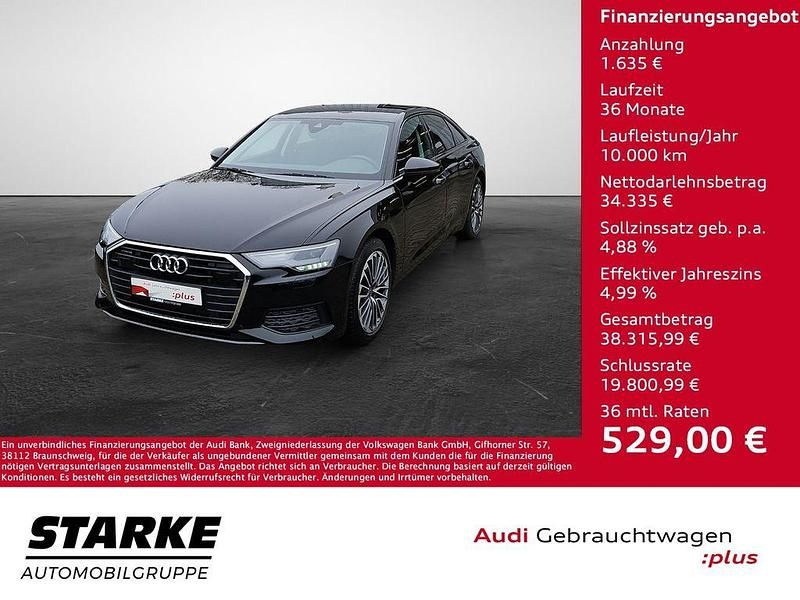 Schwarz Gebraucht 2022 Audi A6 Ambiente Limousine | 35.970 € (Guter Preis) - Bild 1/4