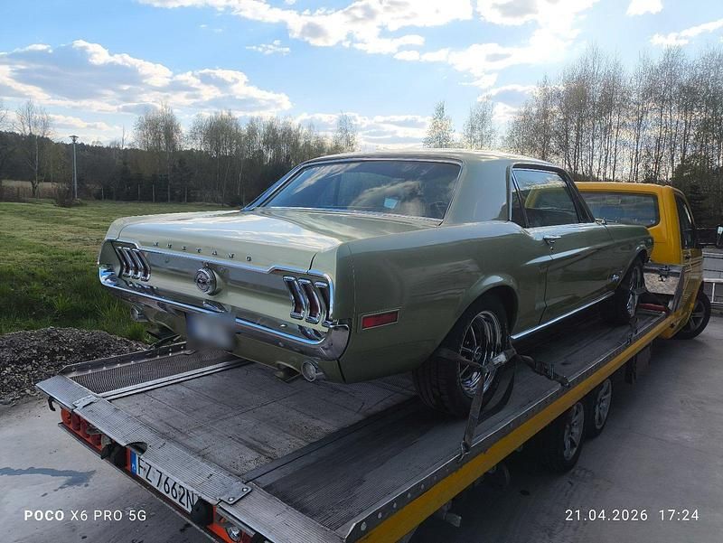 Second-hand Ford Mustang 200 CP (147 kW) 1968 Verde Coupe