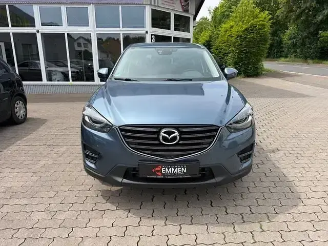 Gebraucht Mazda CX-5 Exclusive-Line 165 PS (121 kW) 2016 Blau SUV