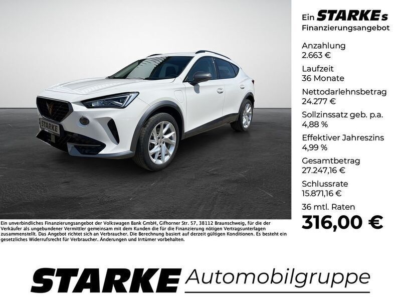 Weiß ("candy" weiss) Gebraucht 2023 Cupra Formentor SUV | 26.940 € (Fairer Preis) - Bild 1/4