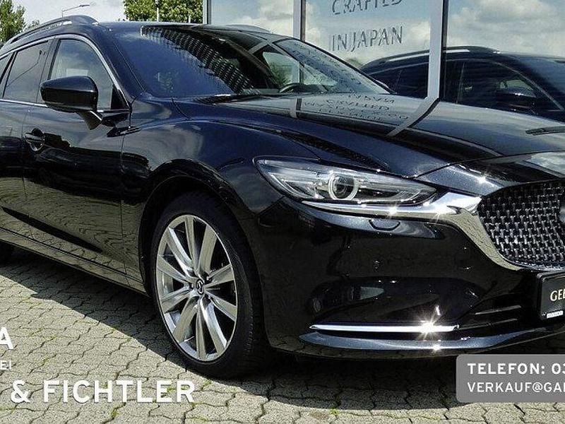 Schwarz Gebraucht 2024 Mazda 6 Takumi-Line Kombi | 31.480 € (Fairer Preis) - Bild 1/4