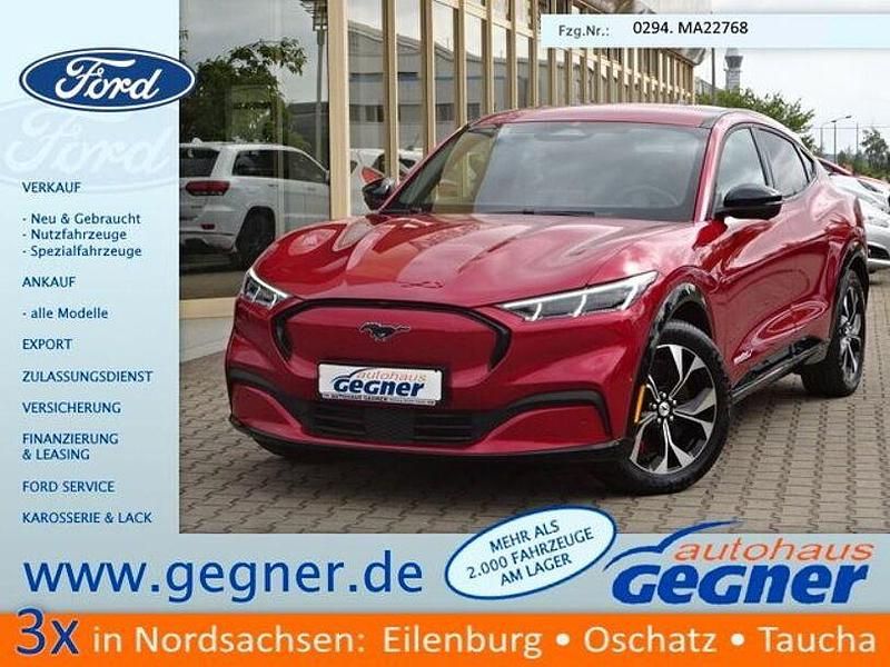 Rot Gebraucht 2024 Ford Mustang Mach-E Premium SUV | 38.440 € (Superpreis) - Bild 1/4