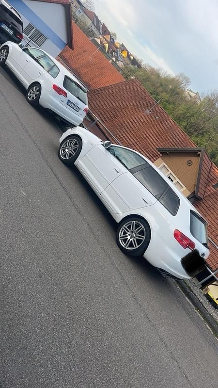 Weiß Gebraucht 2008 Audi A3 S-Line Kleinwagen | 6.500 € (Teuer) - Bild 1/4