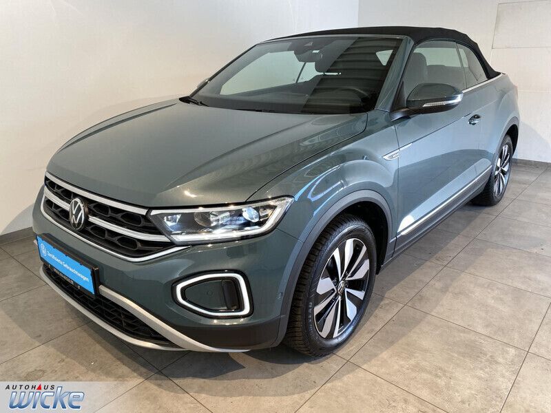Gebraucht VW T-Roc Cabriolet Move 150 PS (110 kW) 2024 Blau Cabrio