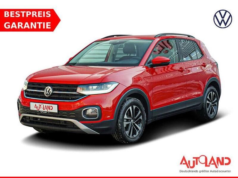 Rot Gebraucht 2020 VW T-Cross United SUV | 24.950 € (Etwas zu teuer) - Bild 1/4