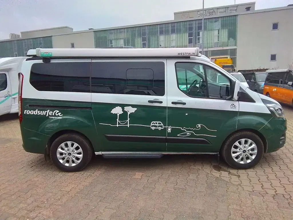 Gebraucht Ford Transit Custom Nugget 185 PS (136 kW) 2022 Weiß Van / Kleinbus