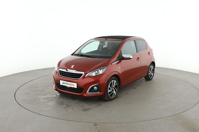 Rot Gebraucht 2020 Peugeot 108 Top! Collection Kleinwagen | 8.910 € (Fairer Preis) - Bild 1/4