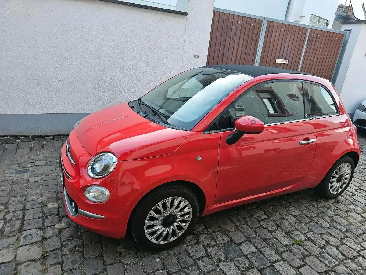 Gebraucht Fiat 500 69 PS (50 kW) 2016 Rot Cabrio