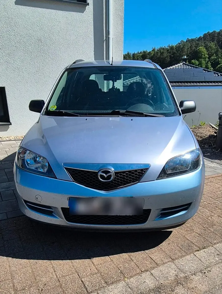 Gebraucht Mazda 2 Comfort 68 PS (50 kW) 2003 Blau Kleinwagen