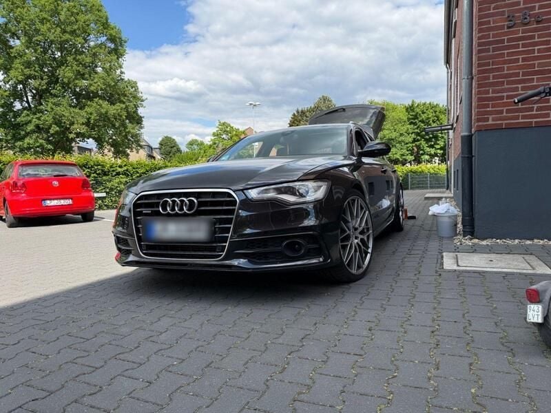 Braun Gebraucht 2014 Audi A6 S-Line Kombi | 14.000 € (Superpreis) - Bild 1/4