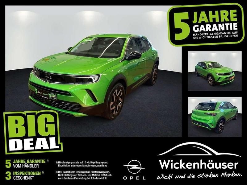 Matcha green/ikone gruen Gebraucht 2023 Opel Mokka Edition SUV | 17.490 € (Guter Preis) - Bild 1/4