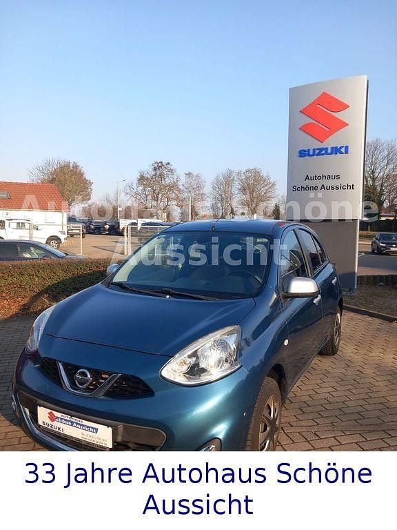 Gebraucht Nissan Micra 80 PS (58 kW) 2016 Blau Kleinwagen
