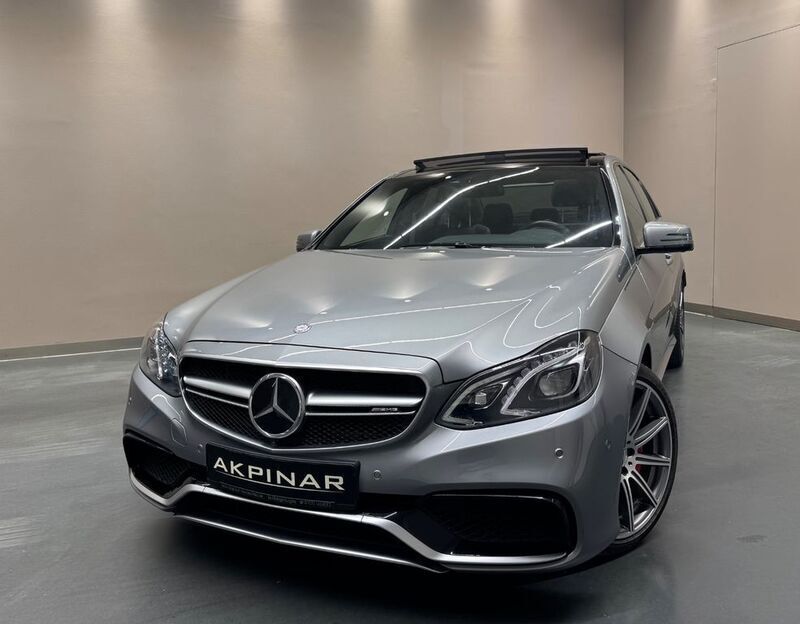 Palladiumsilber Gebraucht 2014 Mercedes E63 AMG AMG Limousine | 35.300 € (Fairer Preis) - Bild 1/4