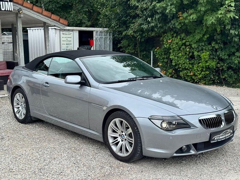 Grau Gebraucht 2004 BMW 645 Cabriolet Sport Line Cabrio | 17.999 € (Fairer Preis) - Bild 1/4