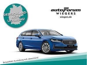 Neu Skoda Superb Selection 150 PS (110 kW) 2025 Grau (graphitegrau metallic) Kombi