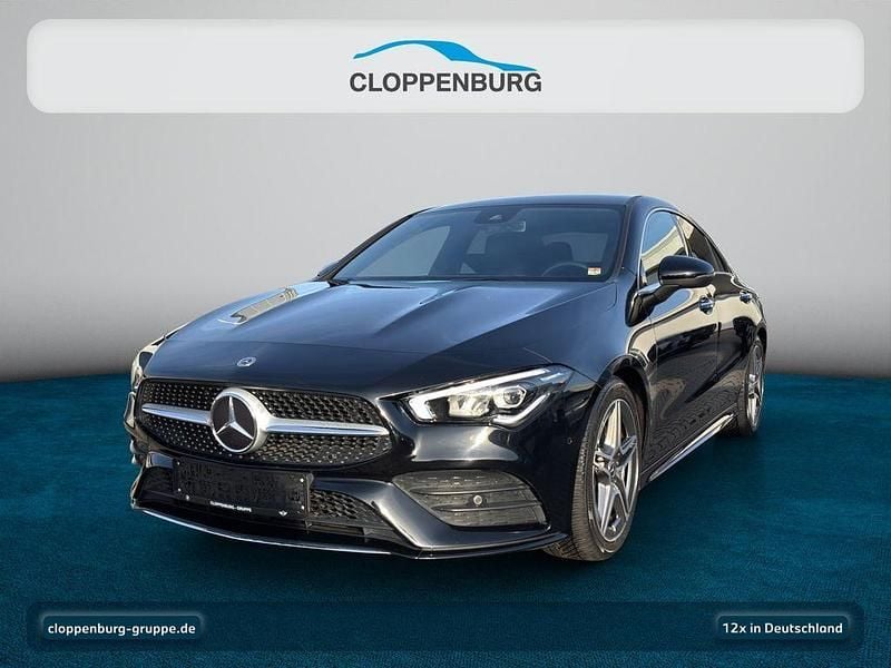 Schwarz Gebraucht 2020 Mercedes CLA220 Limousine | 26.325 € (Superpreis) - Bild 1/4