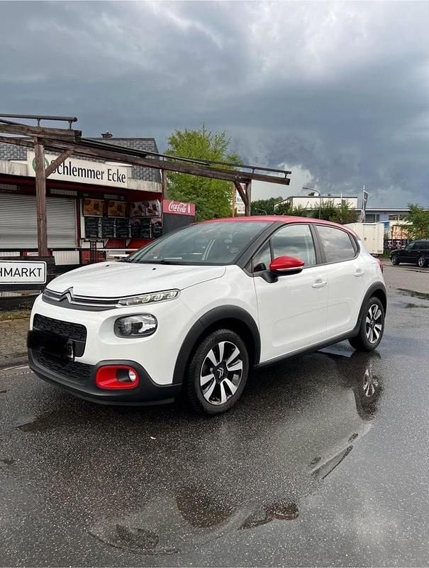 Weiß Gebraucht 2018 Citroën C3 Kleinwagen | 7.300 € (Fairer Preis) - Bild 1/4