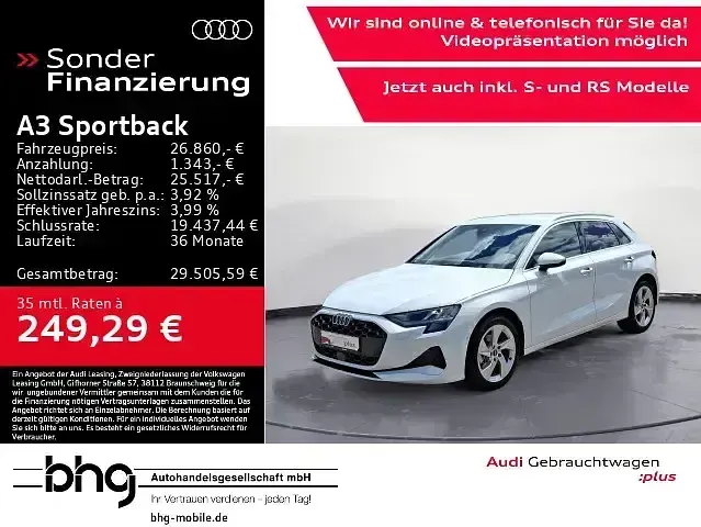 Gebraucht Audi A3 Advanced Plus 150 PS (110 kW) 2025 Limousine