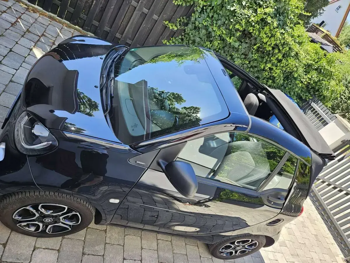 Gebraucht Smart ForTwo Cabrio Passion 90 PS (66 kW) 2017 Schwarz Cabrio