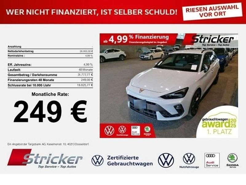 Gebraucht Cupra Leon 150 PS (110 kW) 2025 Glacial weiß metallic Kombi