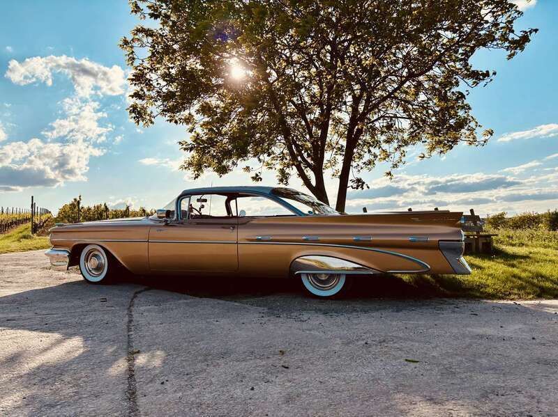 Gold Gebraucht 1959 Pontiac Bonneville Limousine | 48.000 € - Bild 1/4