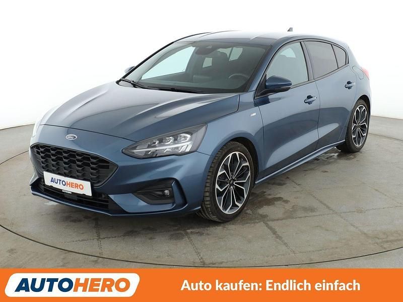 Gebraucht Ford Focus ST-Line 125 PS (91 kW) 2019 Blau Limousine
