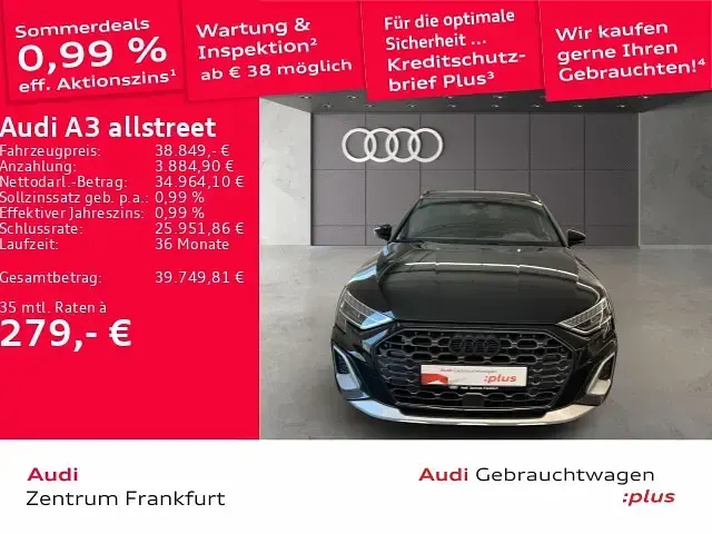 Gebraucht Audi A3 e-tron Ambiente 204 PS (150 kW) 2025 Mythosschwarz metallic Kleinwagen