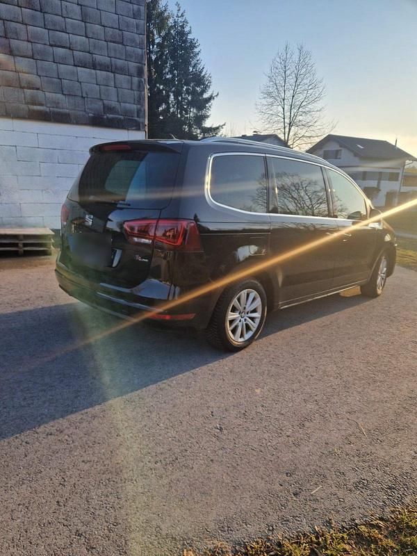 Gebraucht Seat Alhambra FR 184 PS (135 kW) 2016 Schwarz Van / Kleinbus