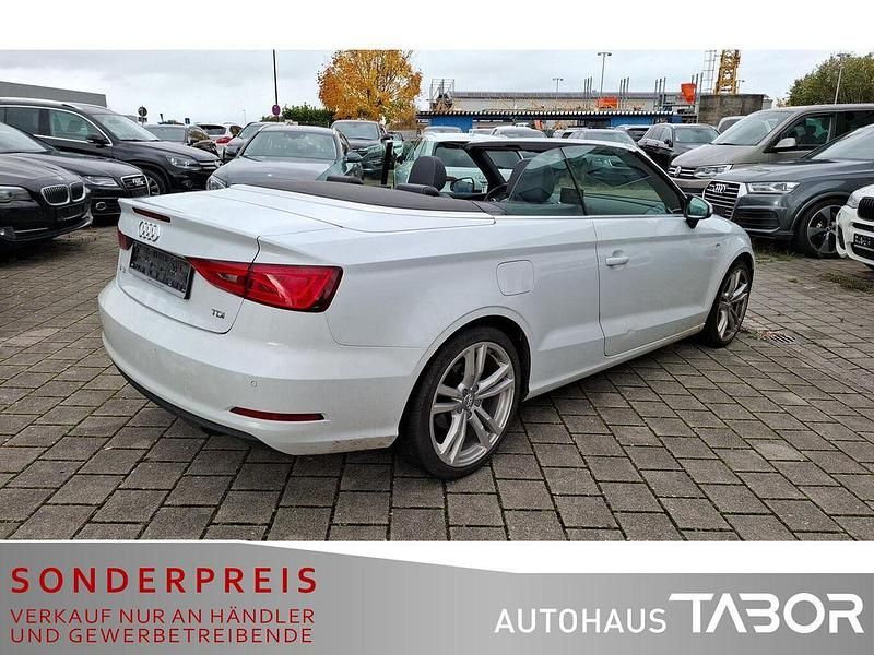 Gebraucht Audi A3 Cabriolet S-Line 150 PS (110 kW) 2014 Gletscherweiß metallic Cabrio