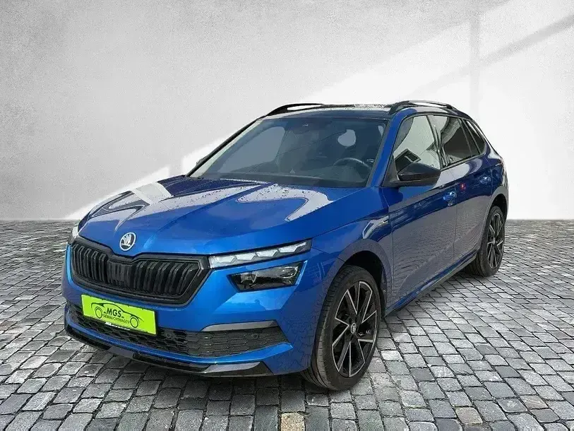 Gebraucht Skoda Kamiq Monte Carlo 110 PS (80 kW) 2021 Raceblau metallic SUV