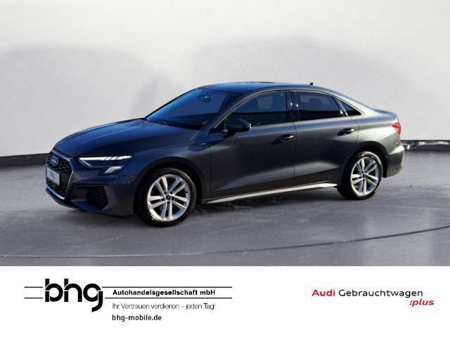 Grau Gebraucht 2022 Audi A3 S-Line Limousine | 26.620 € (Fairer Preis) - Bild 1/4