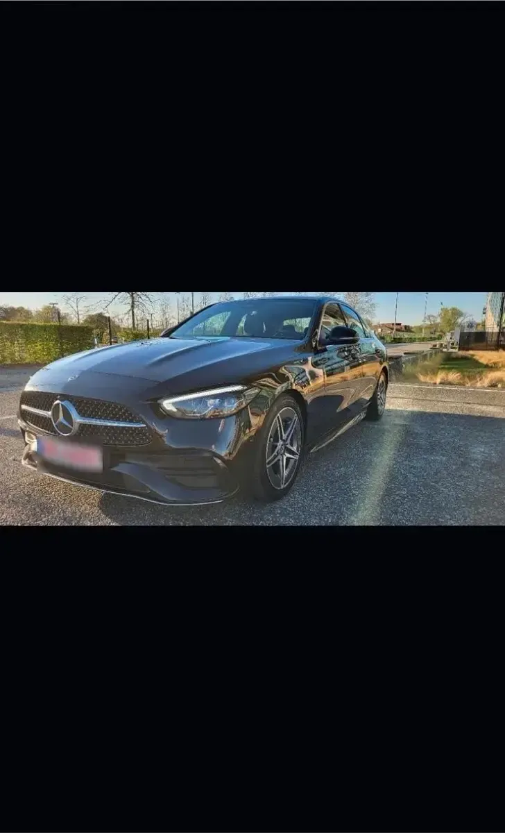 Gebraucht Mercedes C180 AMG line 170 PS (125 kW) 2022 Schwarz Limousine