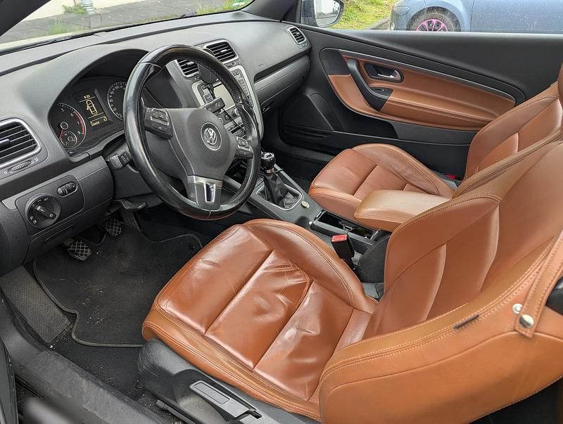 Gebraucht VW Eos 122 PS (89 kW) 2009 Schwarz Cabrio