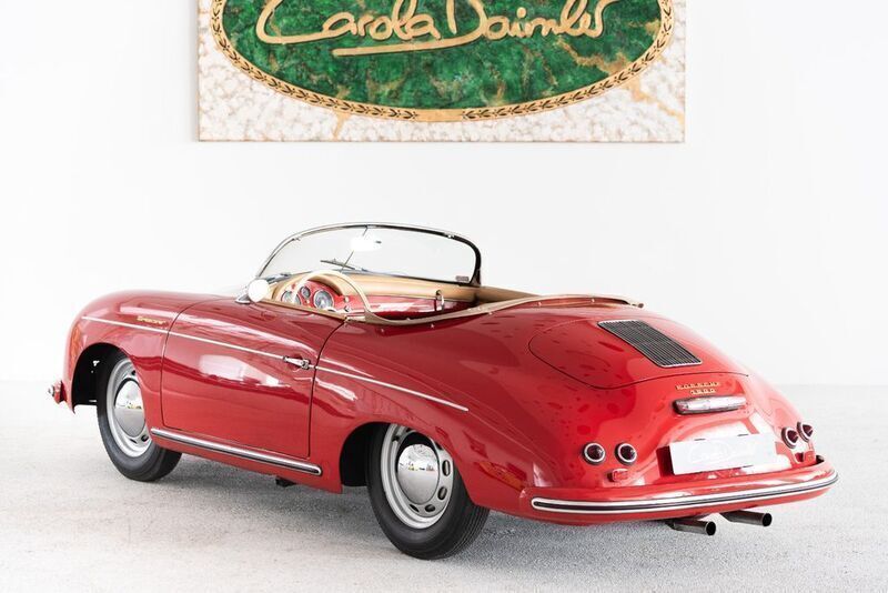 Gebraucht Porsche 356 54 PS (39 kW) 1955 Rot Cabrio