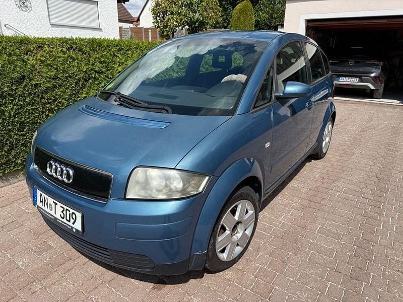 Blau Gebraucht 2002 Audi A2 Kleinwagen | 1.999 € (Guter Preis) - Bild 1/4