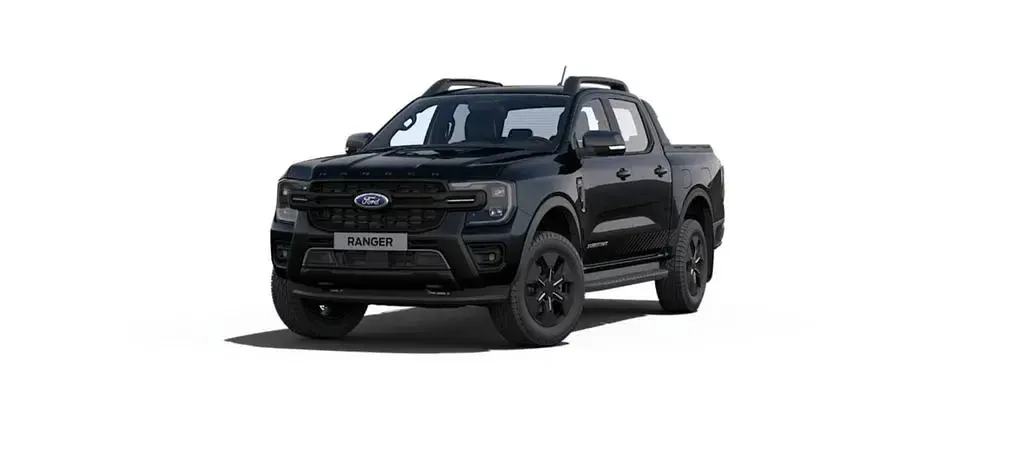 Nowe Ford Ranger 281 KM (206 kW) 2025 Czarny Pickup