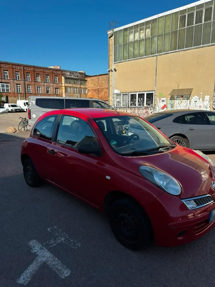Gebraucht Nissan Micra 65 PS (47 kW) 2009 Rot Kleinwagen