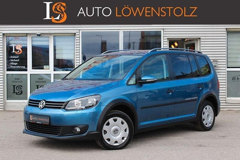 Gebraucht VW Touran Cross 140 PS (102 kW) 2015 Blau Van / Kleinbus